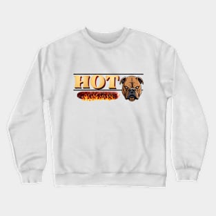 Hot dog hotdog  bulldog  bulldog mom Crewneck Sweatshirt